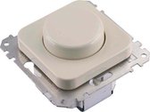 Merten Atelier Inbouw Dimmer - Tot 500W - Halogeen - Drukwissel - Polarwit