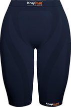 Knapman Ladies Zoned Compression Short 45% Navy Blauw | Compressiebroek (Liesbroek) voor Dames | Maat XL