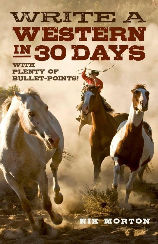 Write a Western in 30 Days - cover