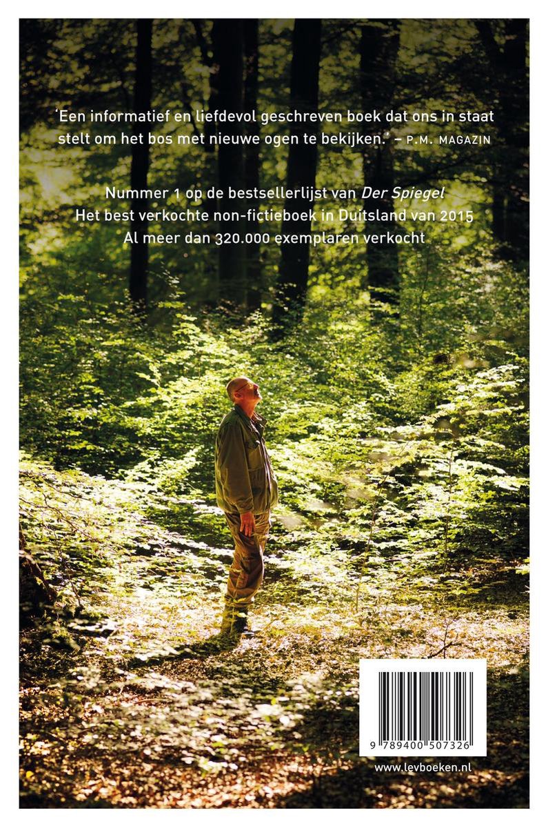 Het verborgen leven van bomen - back cover