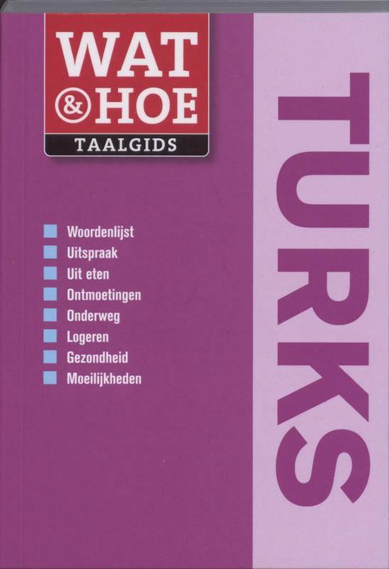 Wat En Hoe Turks Taalgids - cover
