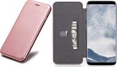 Samsung S8 Plus Hoesje - Samsung Galaxy S8 Plus Hoesje - Book Case Wallet Roségoud