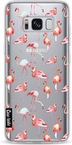 Casetastic Couverture souple Samsung Galaxy S8 - Flamingo Party