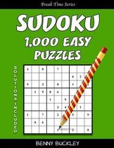 Sudoku 1,000 Easy Puzzles. Solutions Included
