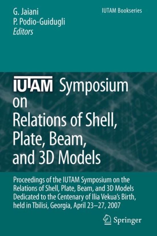 IUTAM Bookseries9- IUTAM Symposium on Relations of Shell, Pl ... - cover