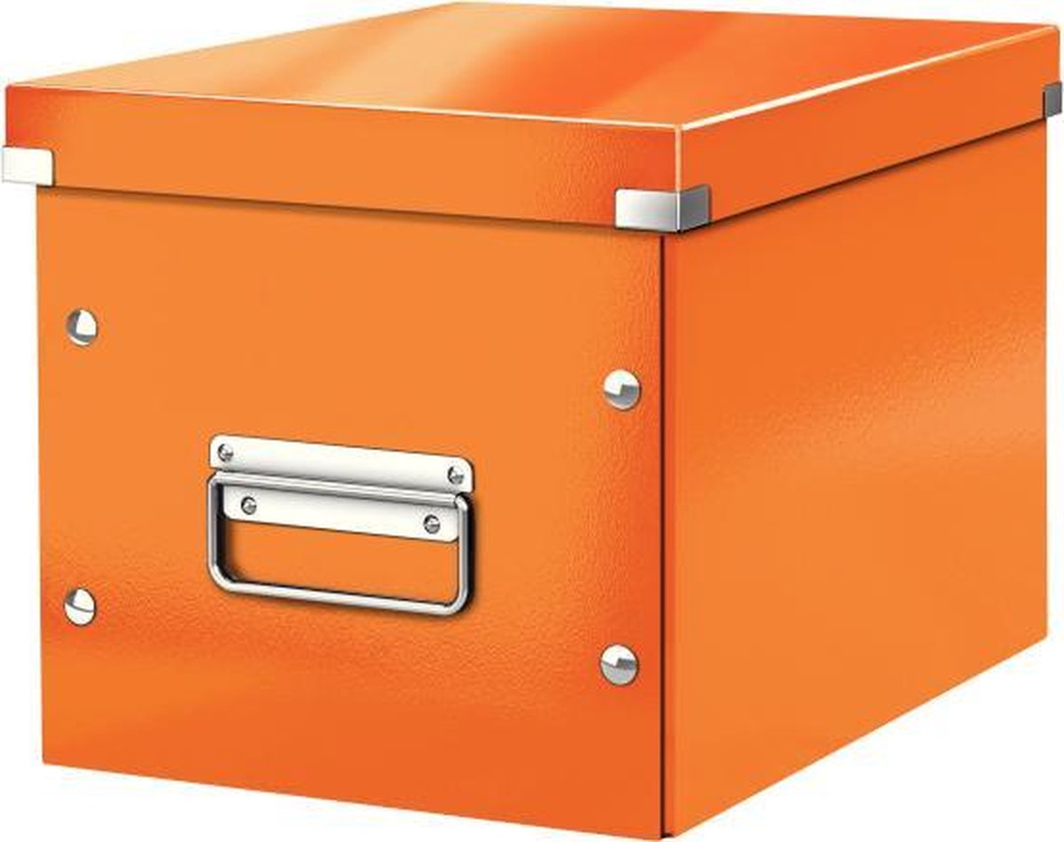 Leitz Click&Store Kubus medium opbergdoos Oranje