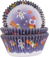House of Marie SPACE Caissettes pour cupcake / muffin 50 pièce(s)