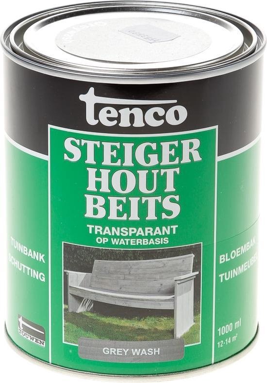 Tenco Steigerhoutbeits GreyWash 1 liter | bol.com
