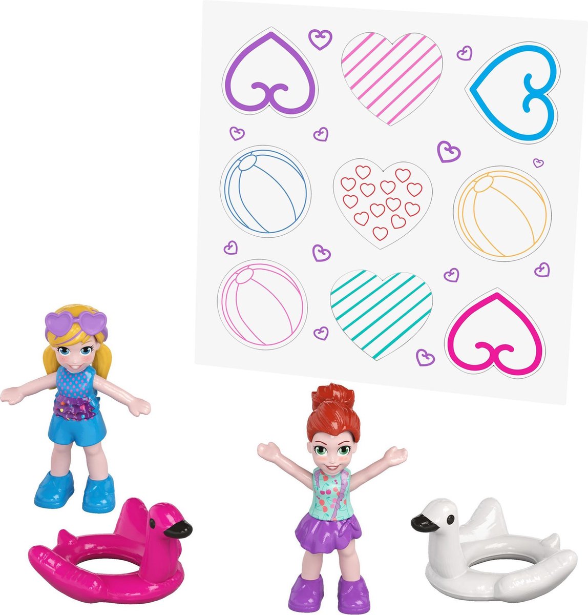 Polly Pocket Big Pocket World Flamingo Floatie Micro — afbeelding 2