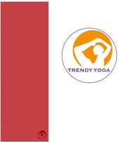 Trendy Sport Professional Yogamat - 180 cm x 60 cm x 0,5 cm - Rood - Red