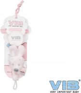 VIB® - Speenkoord Konijn - Roze - Babykleertjes - Baby cadeau