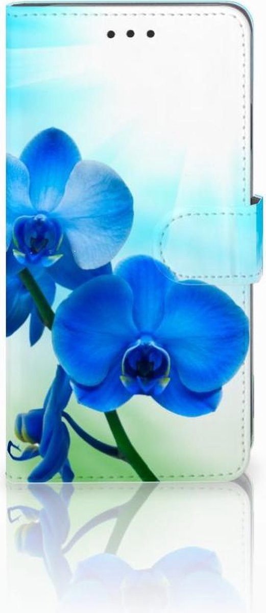 Apple iPhone Xs Max Hoesje Orchidee Blauw - Cadeau voor je Moeder
