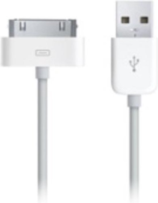 iPhone 4 4s lader - USB Adapter/Oplader en 30-pin kabel ( iPod en iPad 1 / 2 / | bol.com