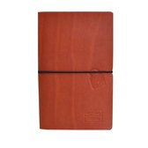 CIAK Wachtwoorden logboek - premium vegan leather - oranje