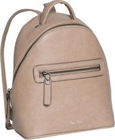 "Nica" city backpack taupe 22x13x26cm