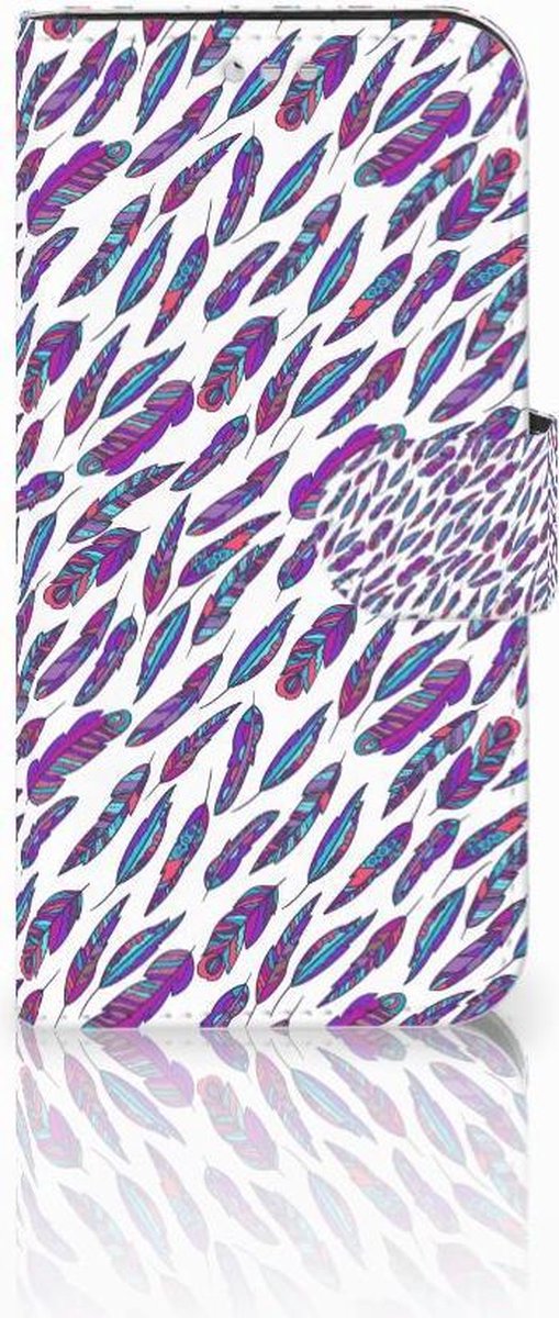 Samsung Galaxy S7 Telefoon Hoesje Feathers Color