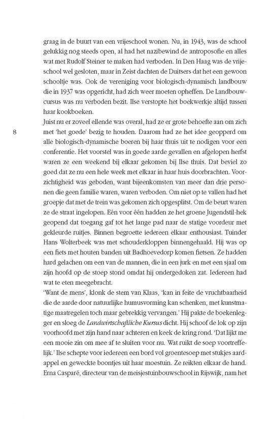 De aarde zal weer vruchtbaar zijn