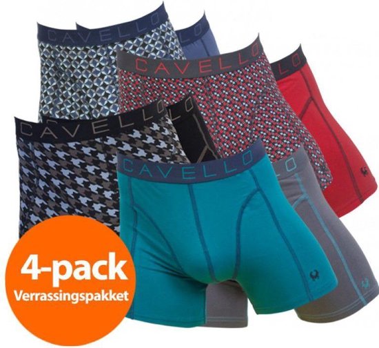 Cavello Verrassingspakket 4-Pack Boxershorts -L | bol.com