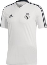 adidas Real Madrid TRG Jersey  Sportshirt - Maat XL  - Mannen - wit/zwart