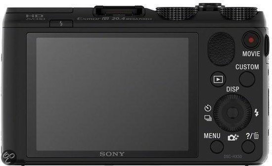 Sony Cybershot DSC-HX50V - Zwart | bol