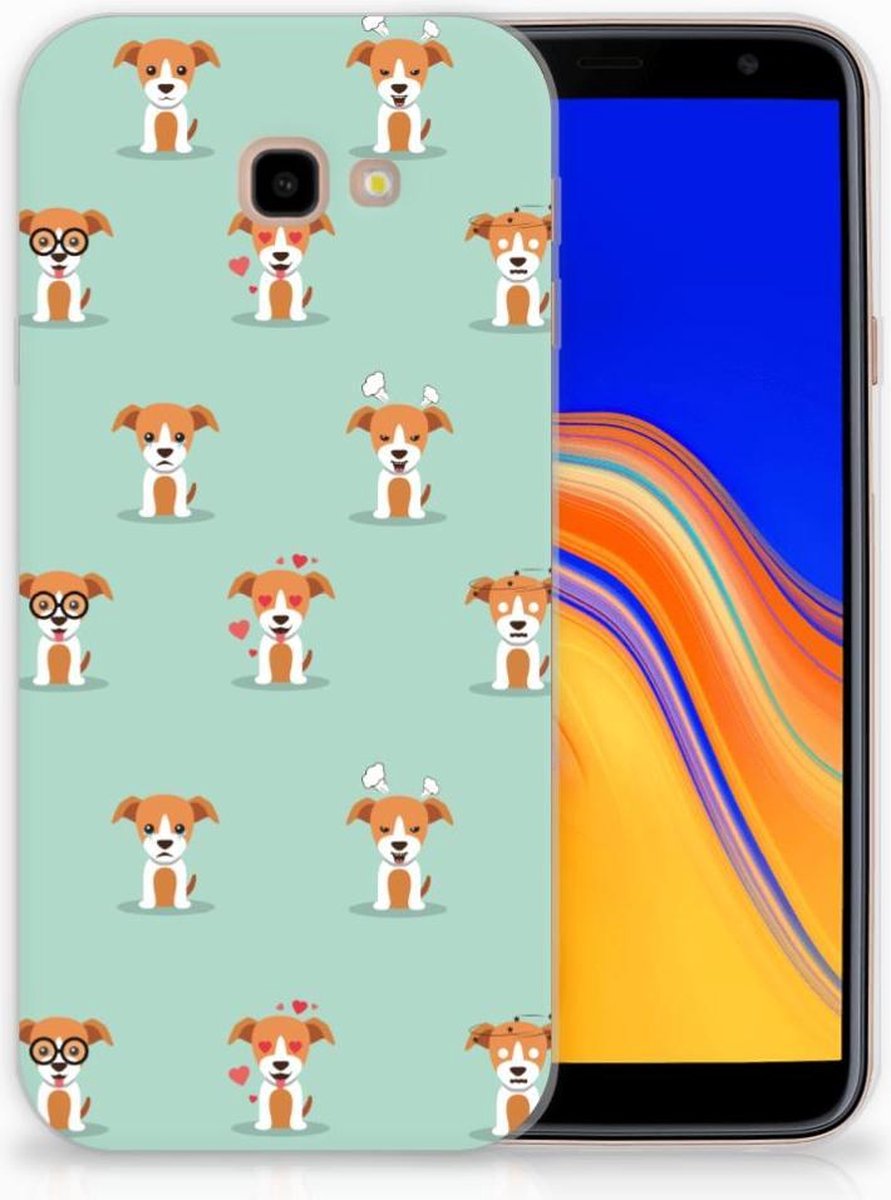 Samsung Galaxy J4 Plus (2018) TPU Hoesje Pups