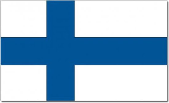 Vlag Finland 90 x 150 cm feestartikelen - Finland landen thema  supporter/fan decoratie... | bol.com