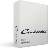 Cinderella - Hoeslaken - Flanel - 140x200/210 cm - Ivory