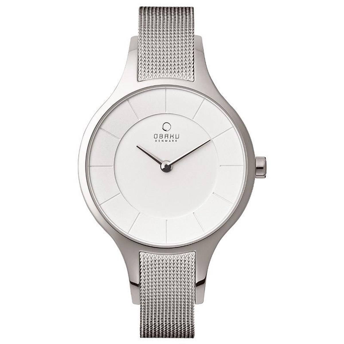 Obaku Denmark V165LX CIMC Horloge - Staal - Zilverkleurig - 32 mm
