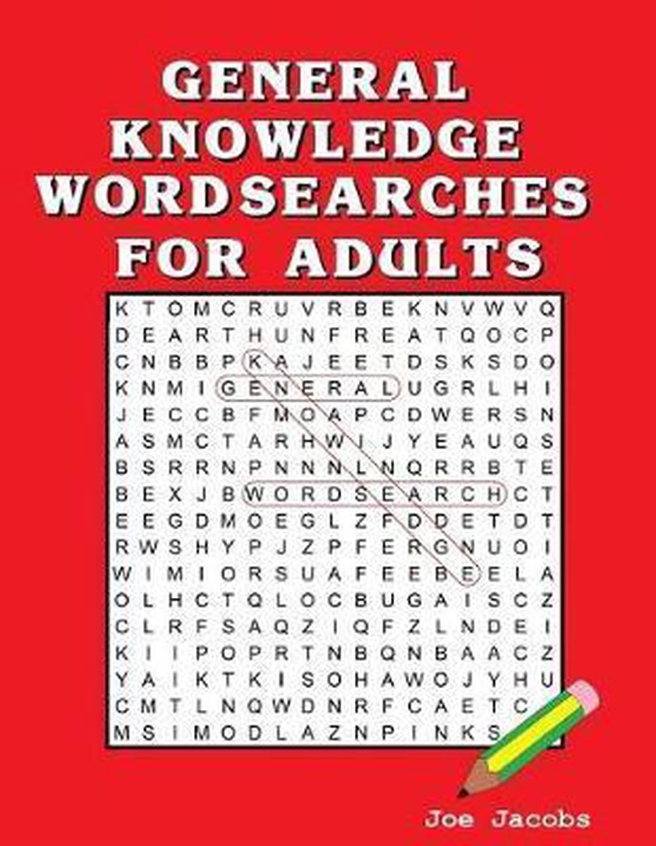 General Knowledge Word Searches for Adults