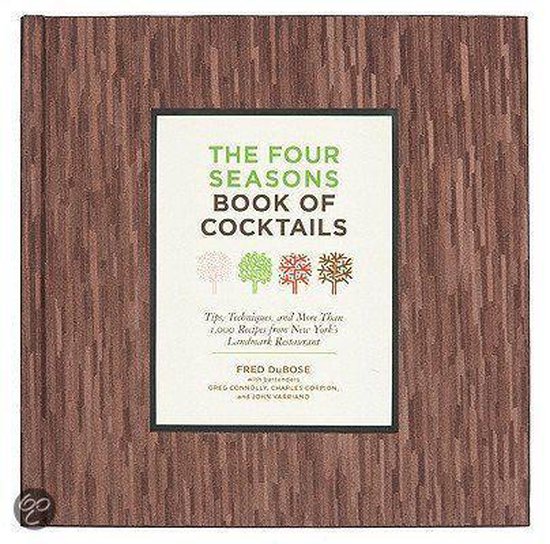 Four Seasons Book Of Cocktails - cover