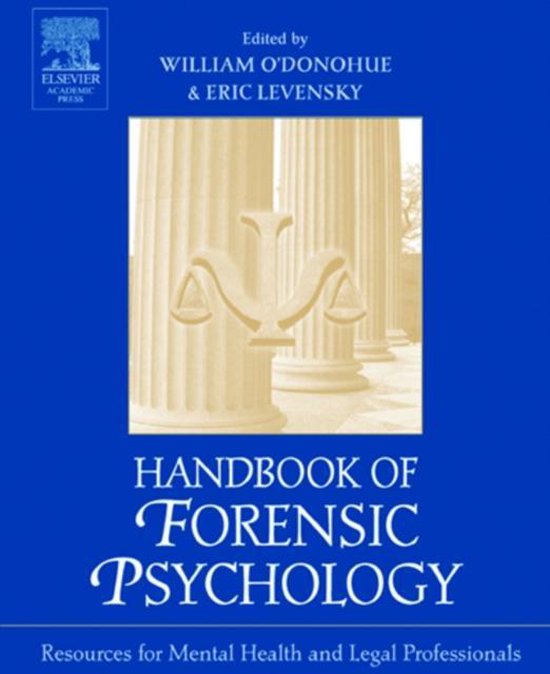 Handbook of Forensic Psychology - cover