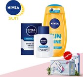 Nivea Sun Douchegel Welcome Sunshine 250ml en Nivea After Shave Balsem 100ml + Oramint Oral Care Kit