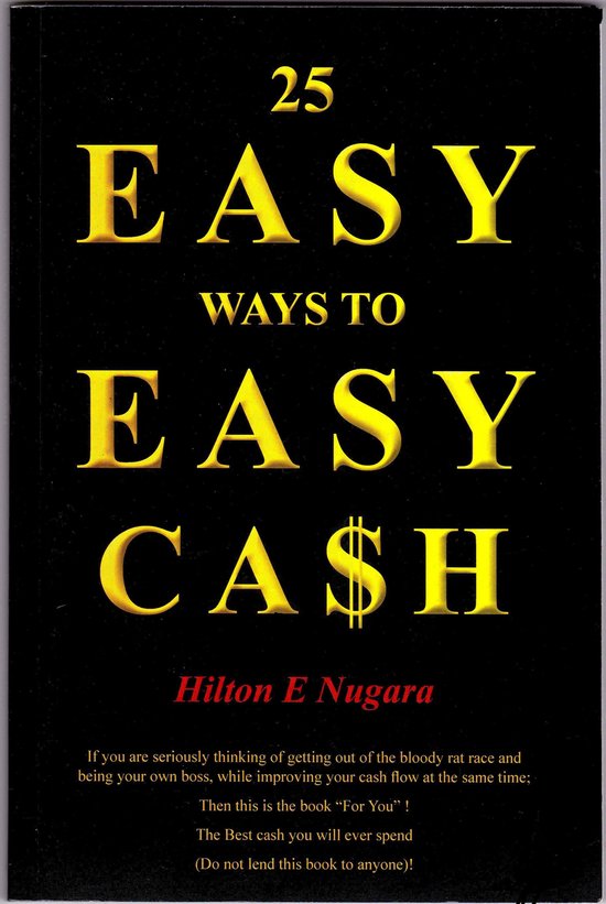 25 Easy Ways To Easy Cash - cover