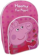 PEPPA PIG rugzak - roze - 30 x 25 cm. - Peppa Big rugtas