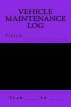 Vehicle Maintenance Log