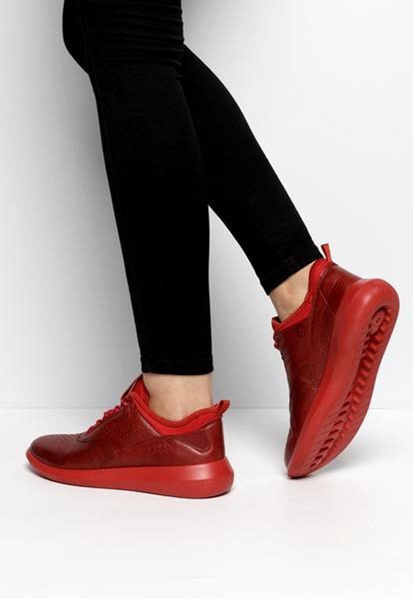 Ecco Sneaker Rood - Dames - Maat 38 | bol.com