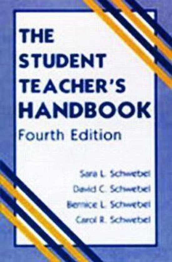 The Student Teacher's Handbook - cover