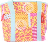 New Looxs Umbrië -  Enkele Fietstas / Fietsmand - 14 Liter - Roze