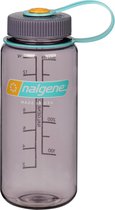 Nalgene Wide Mouth Bottle - Drinkfles - 0.5 liter - BPA free - Aubergine