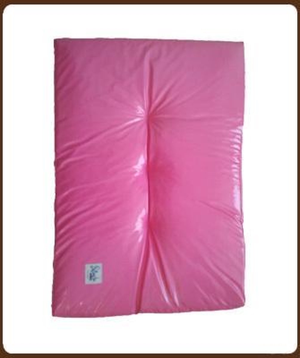 Babouche aankleedkussen lak roze | bol.com