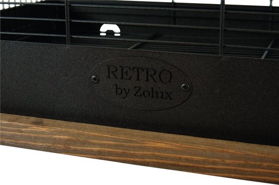 Zolux Retro Vogelkooi Madeleine - Vogelverblijven - 62x37.5x57 cm Bruin - Zolux