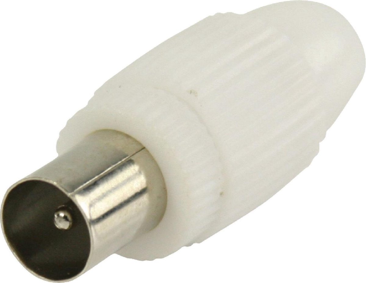 OKS Valueline eenvoudige rechte coax connector mannelijk