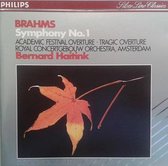 1-CD BRAHMS - SYMPHONY NO. 1 - ROYAL CONCERTGEBOUW ORCHESTRA / BERNARD HAITINK