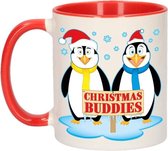 Kerst mok / beker - 300 ml - keramiek - Christmas buddies