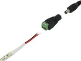 Brauch LED Jack DC Socket Female naar draad connector