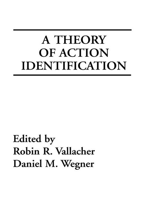 A Theory of Action Identification - cover