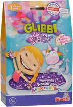 Glibbi - Unicorn Glitter - Paars - Badspeelgoed - Slijm voor in bad - vanaf 3 jaar - dermatologisch getest