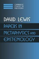 Cambridge Studies in Philosophy Papers in Metaphysics and Epistemology