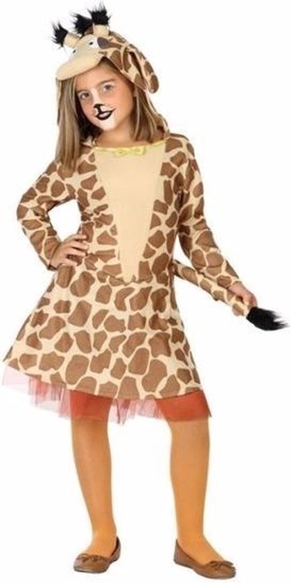 Giraffe kostuum / verkleedpak voor meisjes 104