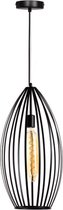 ETH Expo Trading hanglamp Coletta wire zwart metaal 32 cm